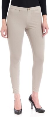 Hue Women's Super Smooth Denim Summer Skimmer Leggings Pebble Pants X-Small 0-2