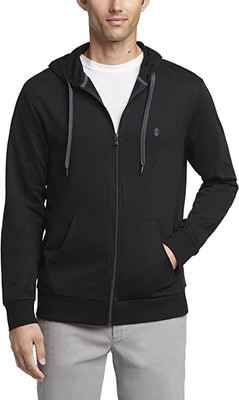 

IZOD Мужская легкая толстовка с капюшоном на молнии Nauset