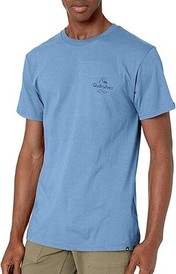 

Мужская футболка Quiksilver Diamond Tails, Quiet Harbor, средний размер