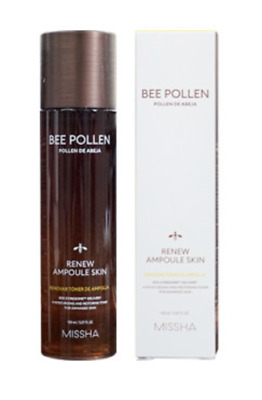 Missha Bee Pollen Renew Ampoule Skin 150ml Moisturizing K-Beauty