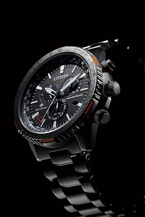 Pre-owned Citizen [] Watch Promaster Cb5007-51h Sky Eco-drive Radio Watch Direct Flight