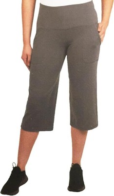 Женские брюки-капри для йоги Tuff Athletics, серый, Средний размер