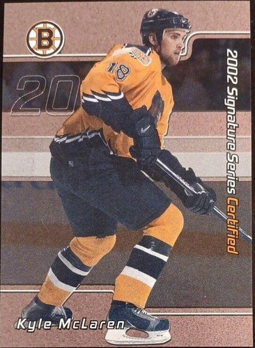 2001-02 In the Game Be A Player Signature Series - Kyle Mclaren #C-22