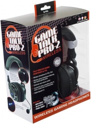 Gaming Headset Playstation 3 PS3 Micro Wireless Gaming Headset Son Game Talk Pro