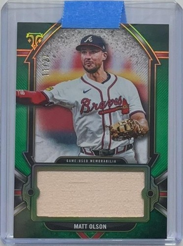 2024 Topps Triple Threads - Matt Olson #SJR-MO