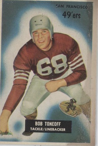1955 Bowman Bob Toneff #143