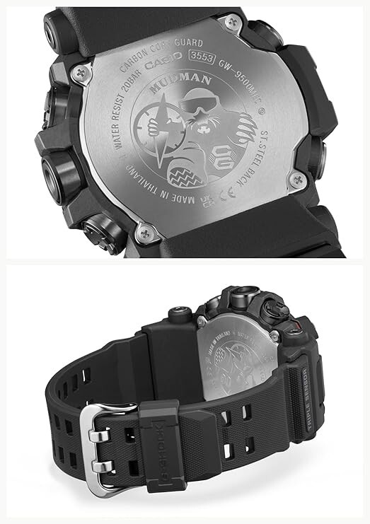 Pre-owned Casio G-shock Gw-9500mec-1jf Madman Emergency Color Men's Watch Japan