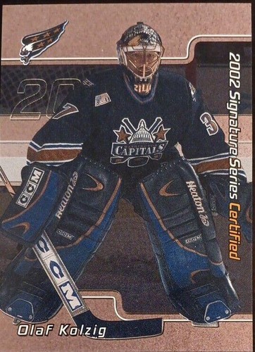 2001-02 In the Game Be A Player Signature Series - Olaf Kolzig #C-30