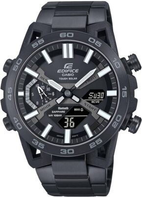 Pre-owned Casio Edifice Sospensione Ecb-2000ydc-1bjf Men Watch Bluetooth In Box