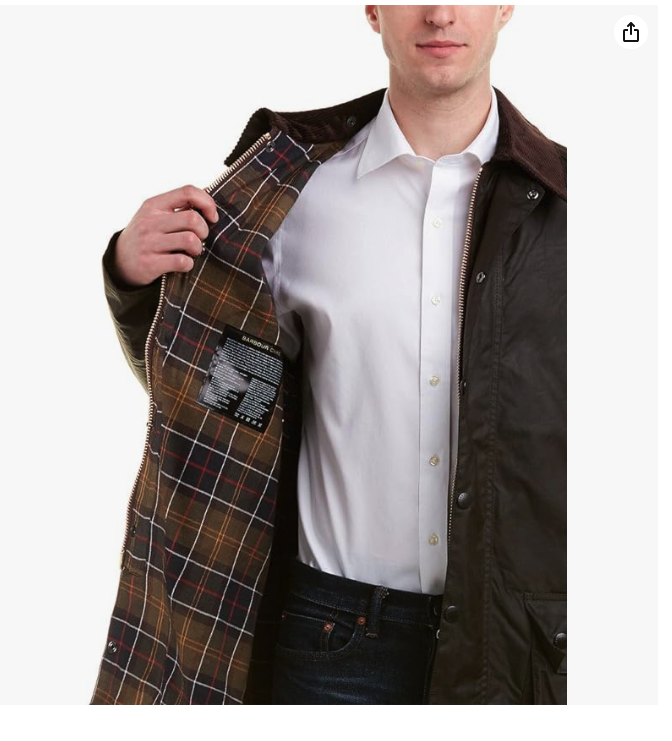 Pre-owned Barbour Beaufort Waxed Jacket In Sage Msrp$495 Rugged & Sophisticated U.k. Made