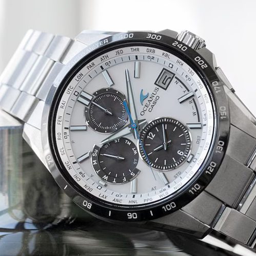 Pre-owned Casio Oceanus Ocw-t2600j-7ajf Oceanus Classic Line Japan Import