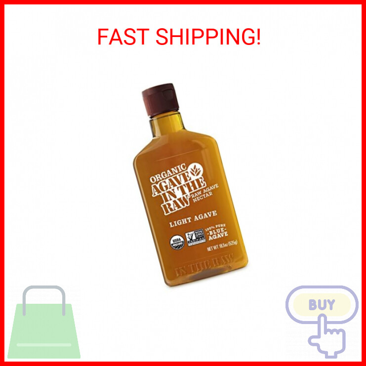 Agave In The Raw Light Organic Agave Nectar Sweetener | Blue