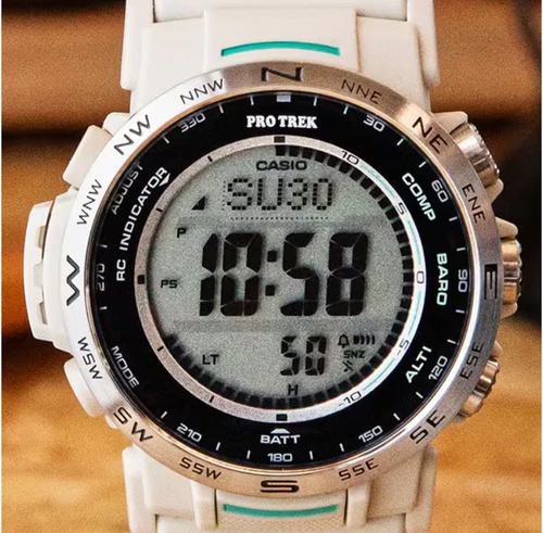 Pre-owned Casio Pro Trek Prw-35-7jf Protrek Climber Line Japan Import