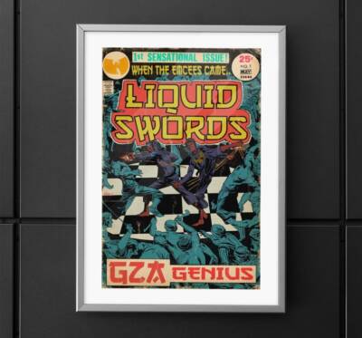 GZA/Genius - Liquid Swords - Wu-Tang Posters Home Decor Best Gift For Friends