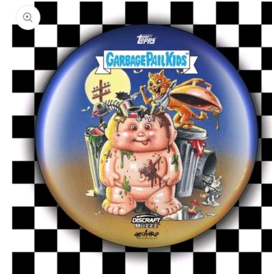 Junky Jeff Stinky Stan Discraft Buzzz Disc Golf Garbage Pail Kids Get A Grip GPK