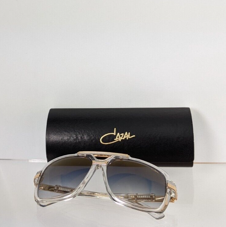Pre-owned Cazal Brand Authentic  Sunglasses Mod. 8042 Col. 003 Crystal 8042 61mm Frame In Blue