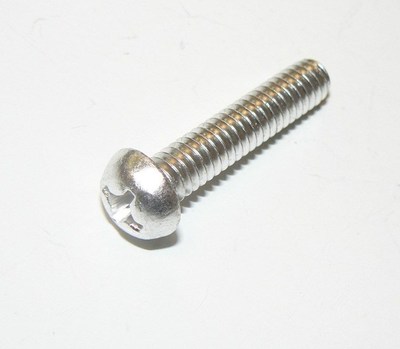 1/4''-20 X 1 1/4'' Round Head Phillips Aluminum Machine Screws - Lot of 50 Pcs.