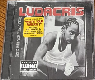 LUDACRIS ''BACK FOR THE FIRST TIME'' BRAND NEW ORIGINAL 2000 USA CD ALBUM (PA)*