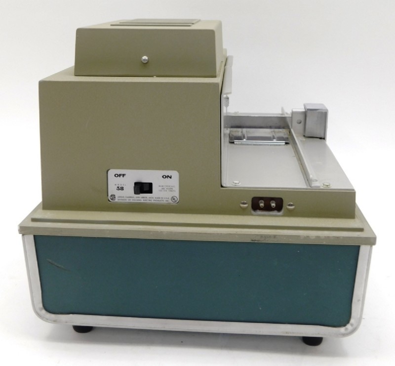 Vintage Argus 500 Automatic Projector Single Slide Model 58 Lid & BULB Works