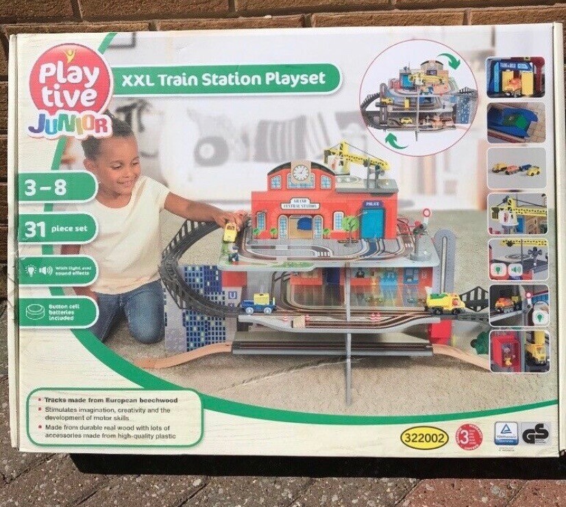 Playtive Wooden Train Set NEW!! in Enfield, London Gumtree