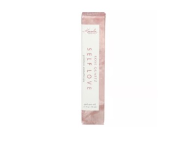 Kuumba Made Rose Quartz Self Love Gemstone Aromatherapy Roll On Oil (0.33 oz)