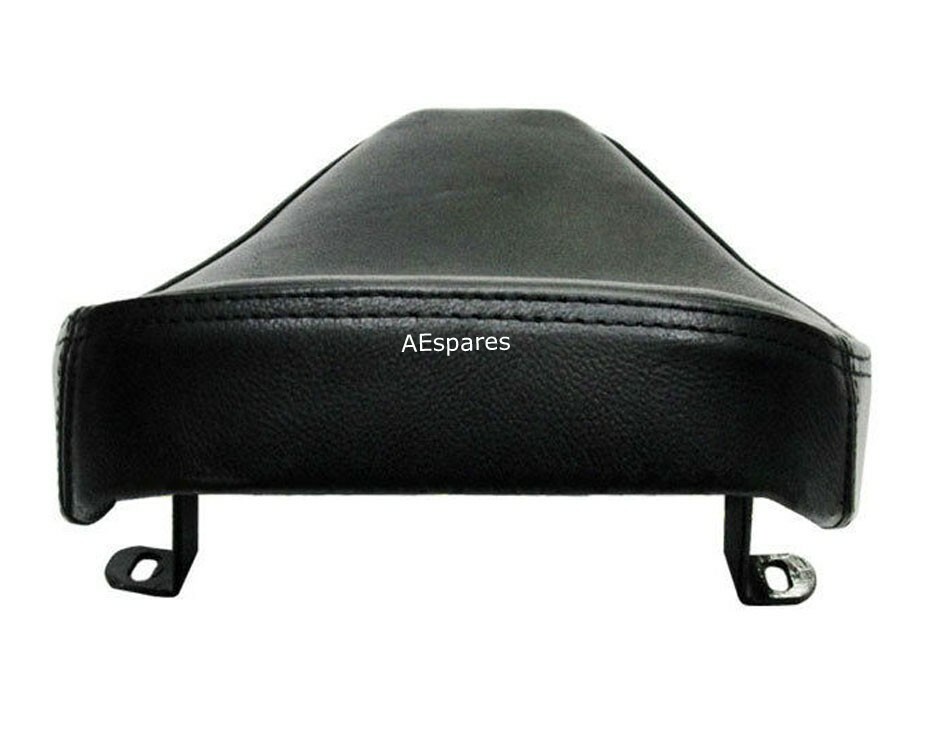 Front Solo Seat Leather For Norton Royal Enfield BSA Triumph Universal  
