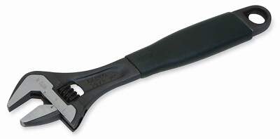9071 R US 8'' Adjustable Slim Head Wrench Scale Bahco Ergo  Black Finish New