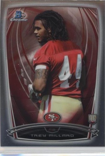 2014 Bowman Chrome Trey Millard #121