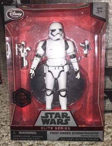 First Order Stormtrooper Die Cast Elite Disney EXCLUSIVE Star Wars Force Awakens