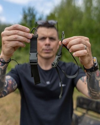 Carp Porter Retainer Sling Straps - Carp Fishing Barrow Accessory -Free Delivery