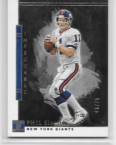 2020 Panini Impeccable Phil Simms #74