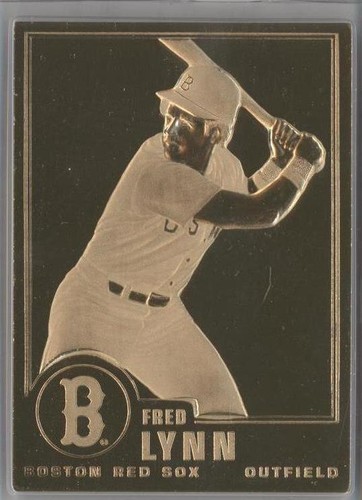 1995-10 Danbury Mint 22K Gold - Fred Lynn #10