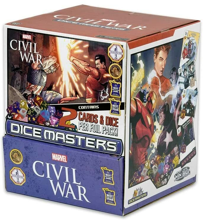 Marvel Dice Masters: Civil War 90ct Booster Counter-top Display