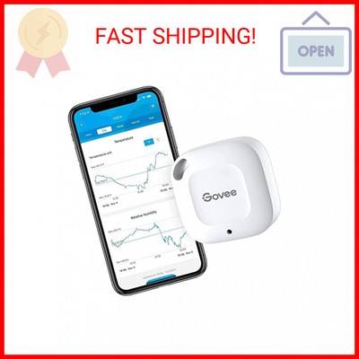 Govee Bluetooth Hygrometer Thermometer, Wireless Thermometer, Mini Humidity Sens