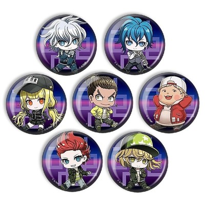 Tribe 9 Pin Set Anime Character Cosplay 7 Pk Button Badge Magnets Kazuki Shun