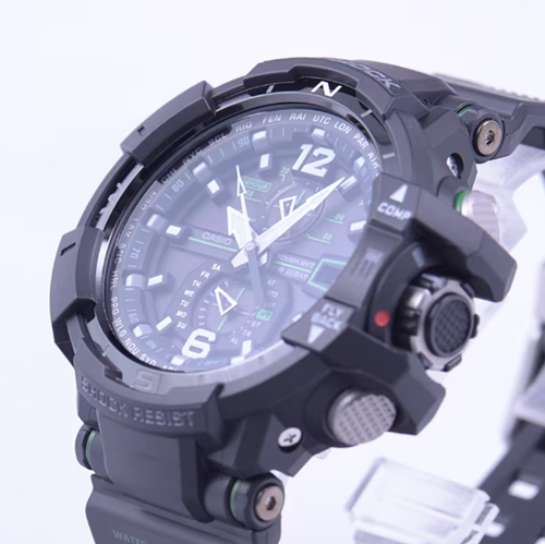 Pre-owned Casio G-shock Gw-a1100-1a3jf Sky Cockpit Series Japan Import