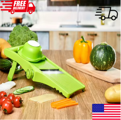 Mandoline Food Slicer Stainless Steel Food Cutter Chopper with Adjustable Blades