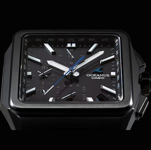 Pre-owned Casio Oceanus Ocw-t5000b-1ajf Oceanus Classic Line Japan Import