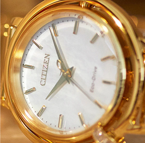 Pre-owned Citizen Watch Em1093-61d L Arcly Collection With Replacement Band