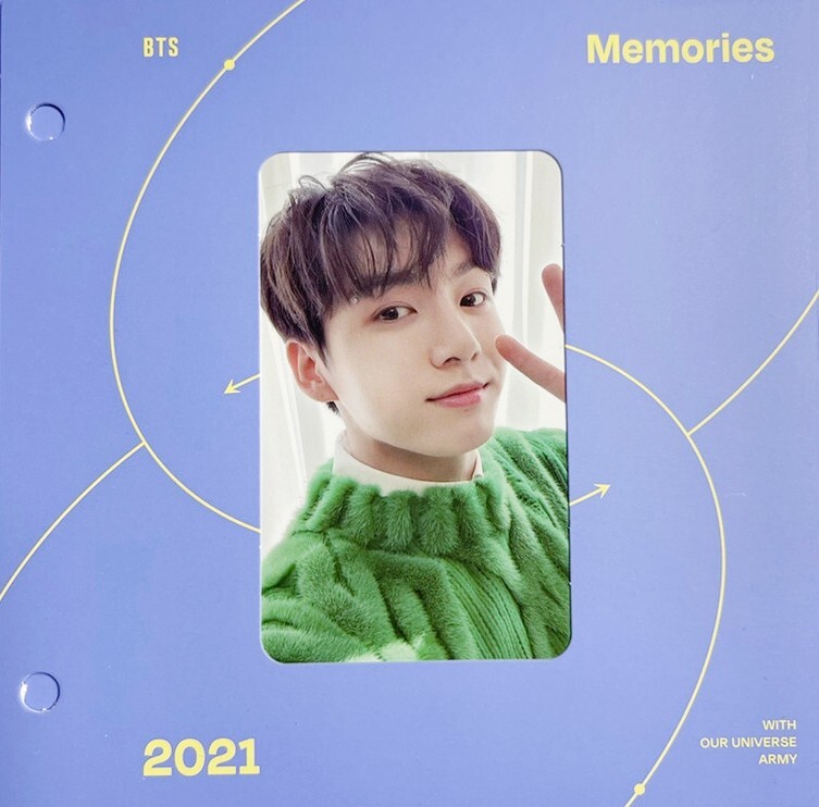 防弾少年団(BTS) - BTS Memories 2021 DVD  ランダム トレカ グク ジョングク BTS Memories 2021 DVD ランダム トレカ グク ジョングク