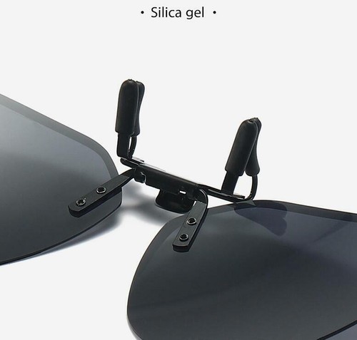 Flip Up Clip on Sunglasses Polarized Glasses Driving Anti Glare Men Women UV400