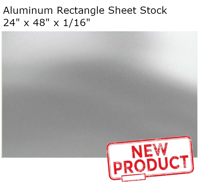 Aluminum Rectangle Sheet Stock 24