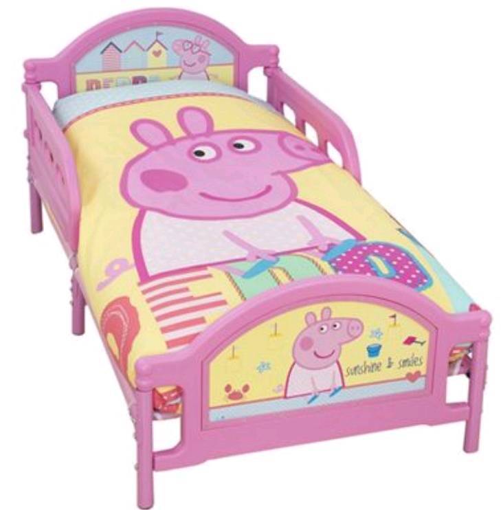 Peppa pig toddler bed with mattress in Pudsey, West Yorkshire Gumtree