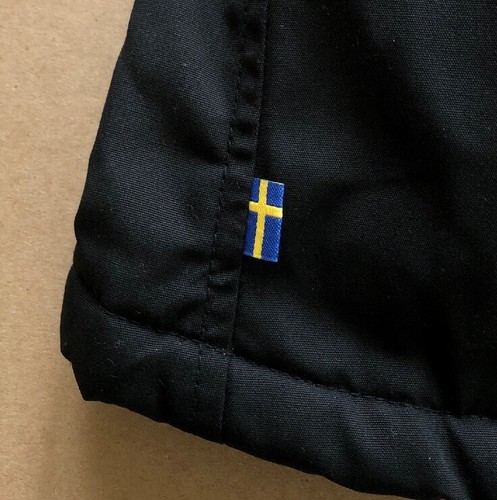 Pre-owned Fjall Raven Fjallraven Raven Winter Jacket Women's Xl Black Hood Fleece Lined Msrp: $300