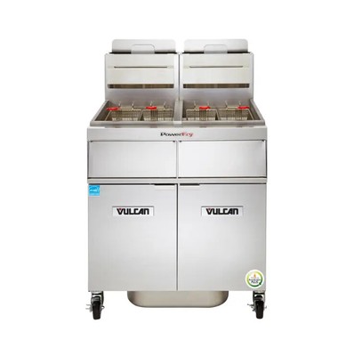 Vulcan 2TR65CF PowerFry3 High Efficiency 70 lb (2) Vat Fryer Battery