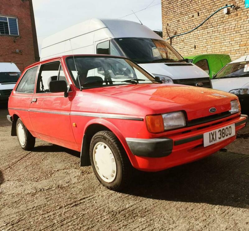 1986 Ford Fiesta Popular Plus Low Mileage Classic Car Old Ford