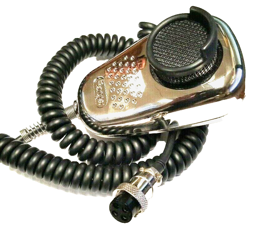 Chrome Noise Canceling Microphone - Ranger SRA-198 - 6 pin