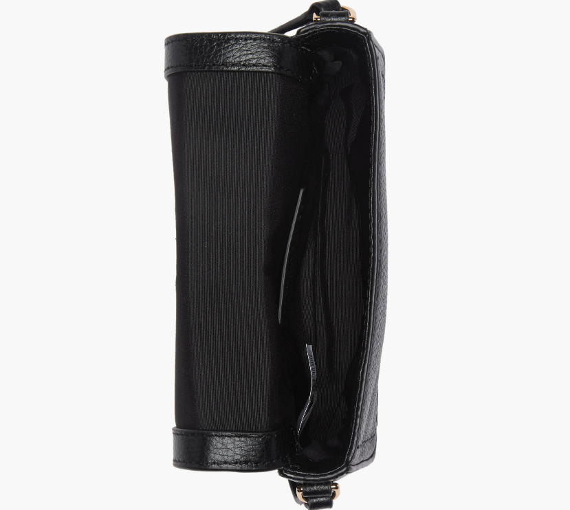 MARC JACOBS H107L01FA21 GROOVE BLACK W/ GOLD HARDWARE LEATHER WOMENS MINI BAG