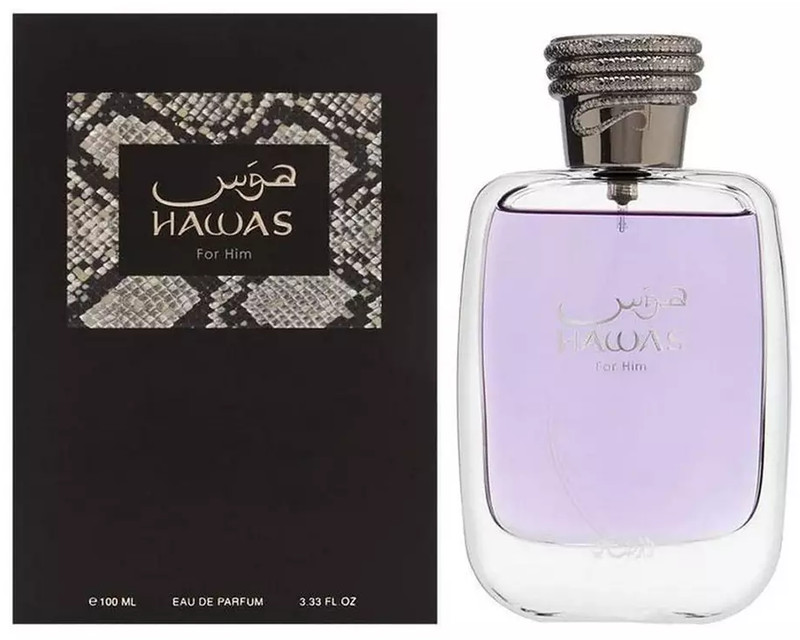 Rasasi Hawas for Him 3.3 fl oz 100 ml Men