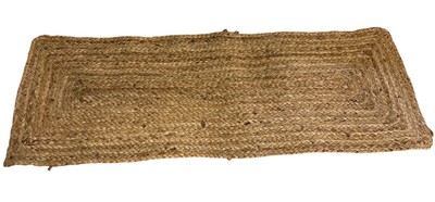 Unicloth Jute Burlap Braided Table Runner 13x36  Rustic Farm Vintage Barn
